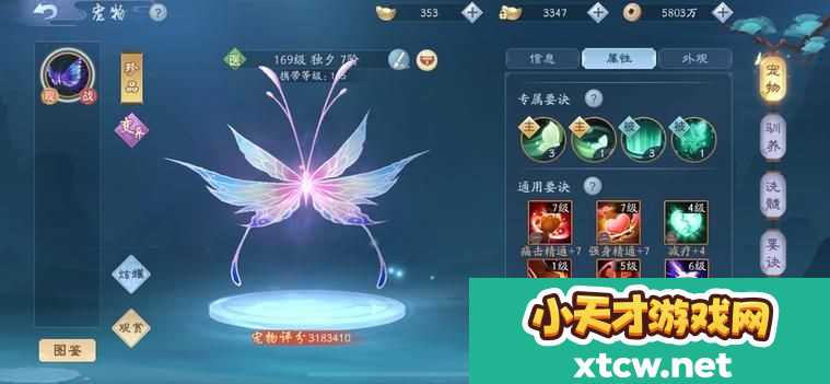 新笑傲江湖宠物要诀一览表